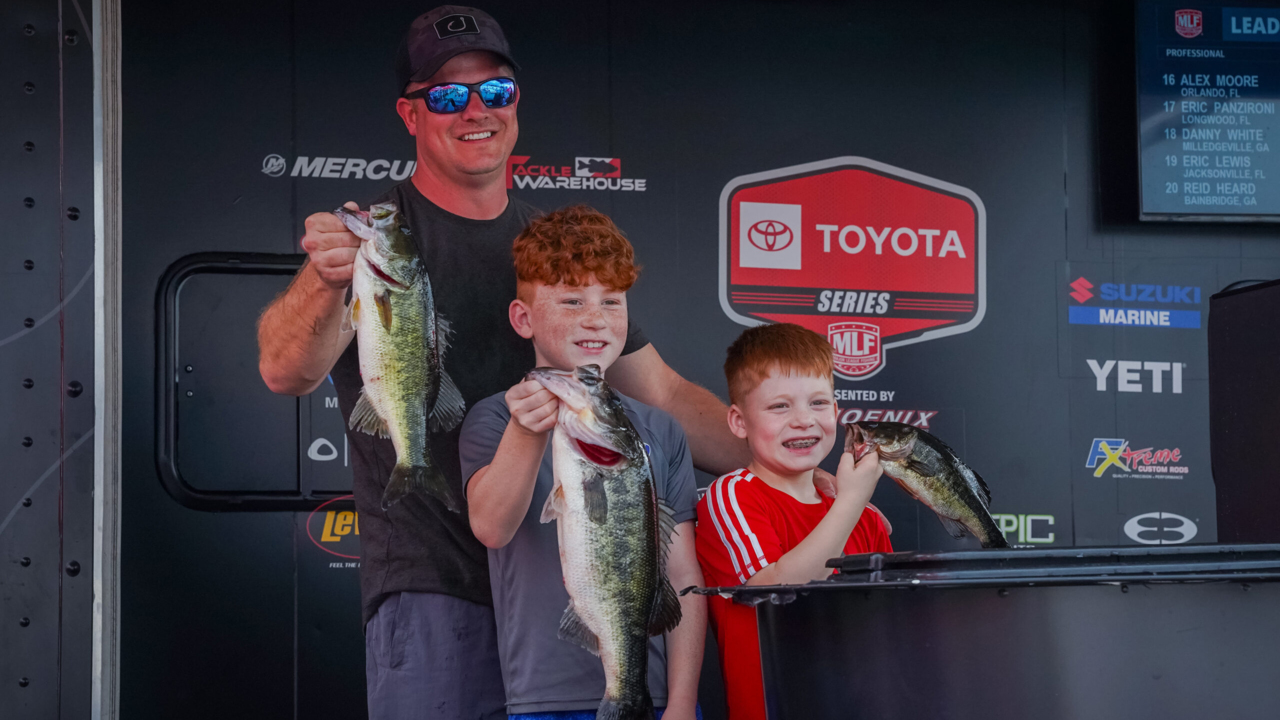 Toyota Series – Lake Okeechobee – Day 1 weigh-in (1/25/2024) - Major League  Fishing