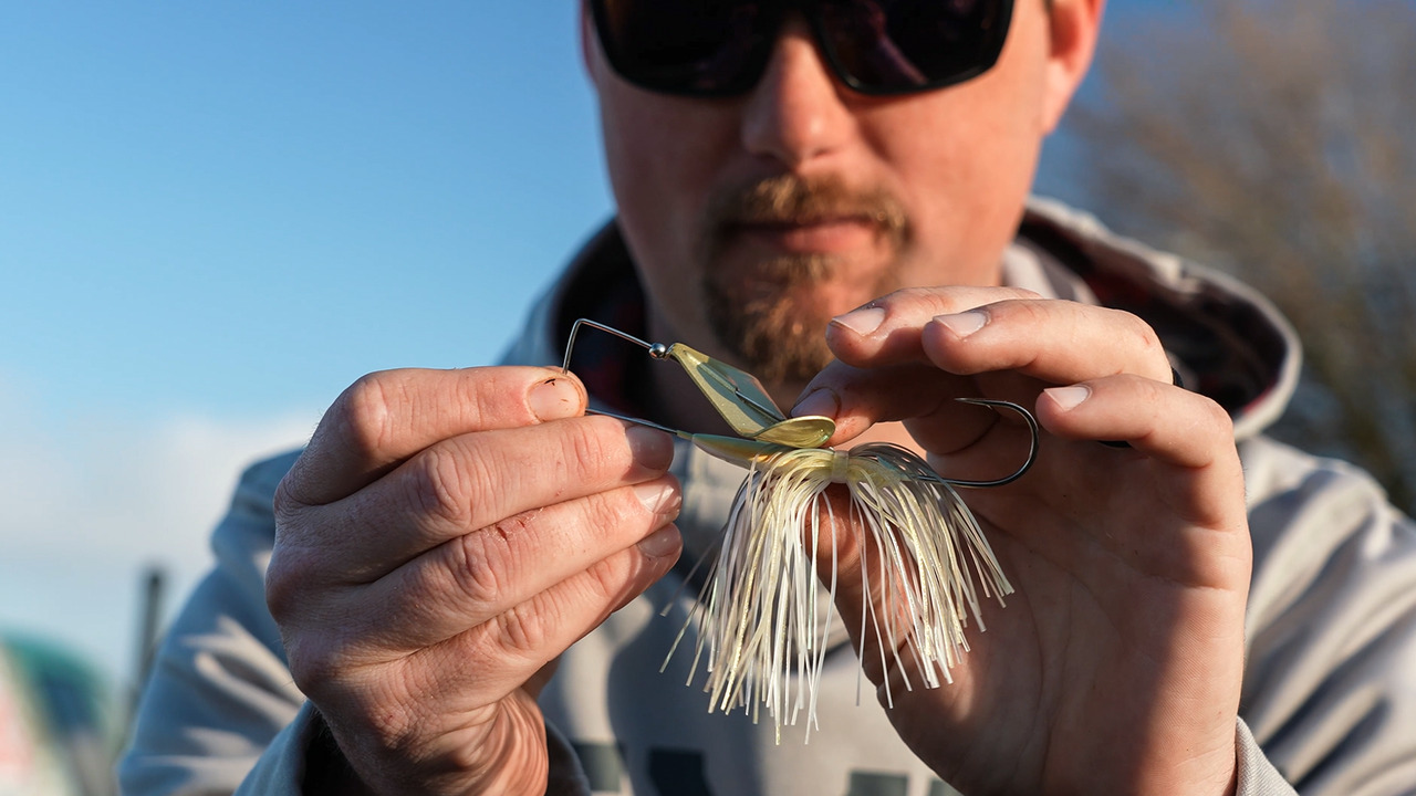 Back to basics: Lawrence always has two different buzzbaits ready to go, and here's why - Major League Fishing Back to basics: Lawrence always has two different buzzbaits ready to go, and here's why - Major League Fishing