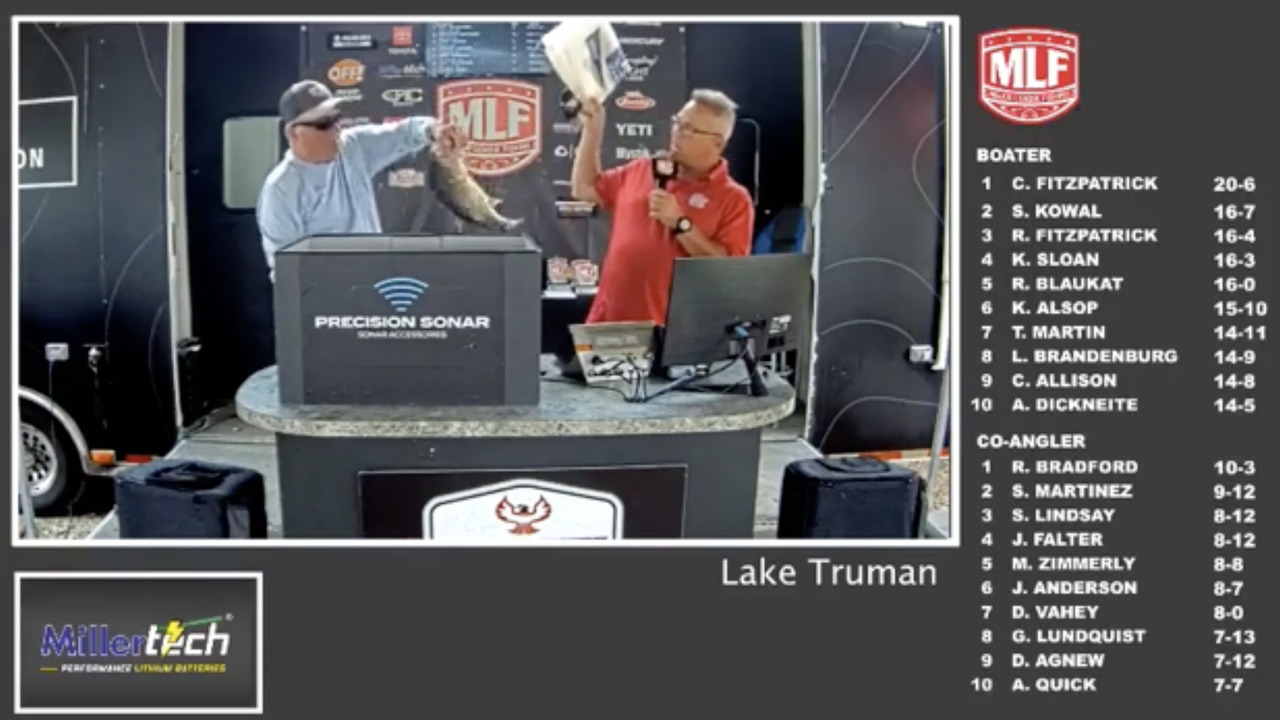 Stage set for Kentucky Lake ledge smackdown - Major League Fishing Stage set for Kentucky Lake ledge smackdown - Major League Fishing