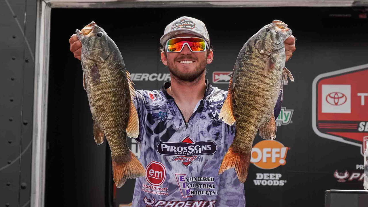 Krekovich goes wire-to-wire for Strike King co-angler win at Grand