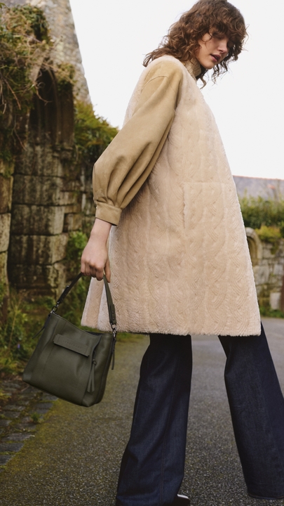 バッグ LIDNM TWEED 3D LARGE BAG TWEED 3D LARGE BAG