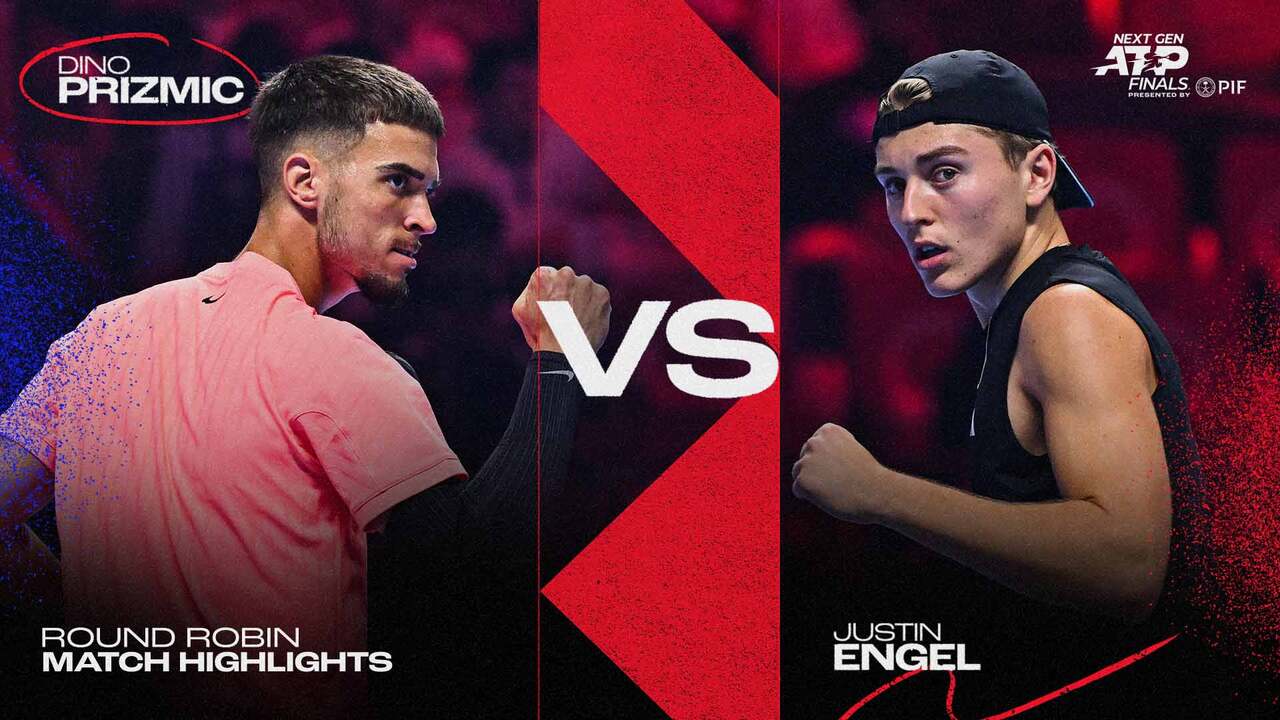 Highlights: Prizmic tops Engel for first Next Gen ATP Finals win