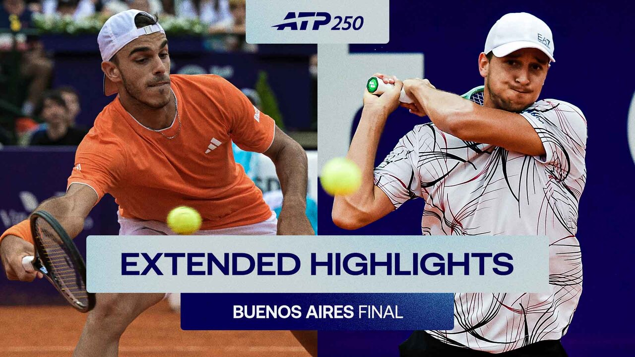 Extended Highlights: Cerundolo beats Darderi for first home-soil crown in Buenos Aires