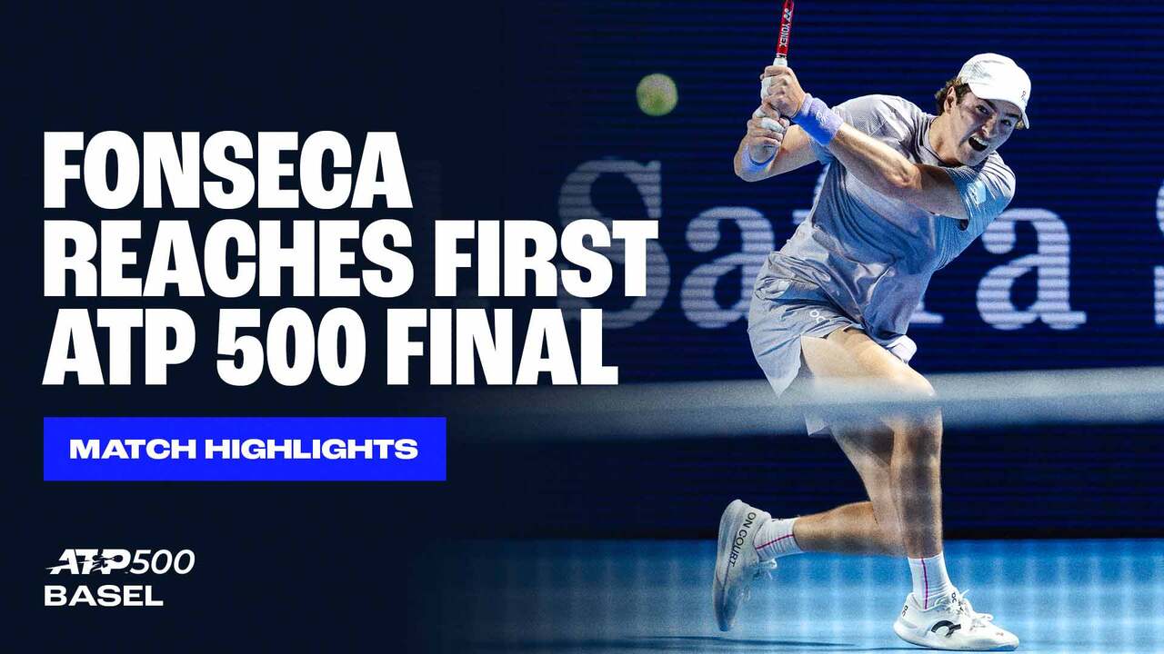 Highlights: Fonseca fires past Munar into Basel 2025 final