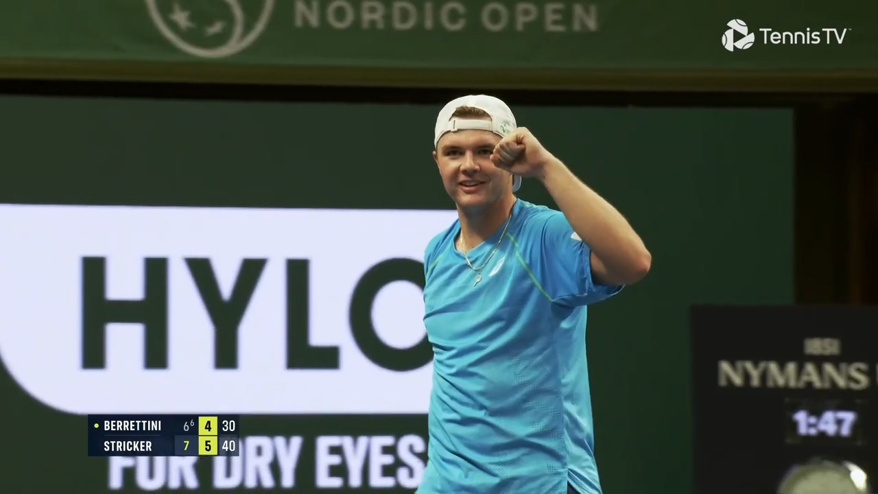 Highlights Extendidas: Stricker sorprende a Berrettini; Ruud, Wawrinka, Paul avanzan en Estocolmo