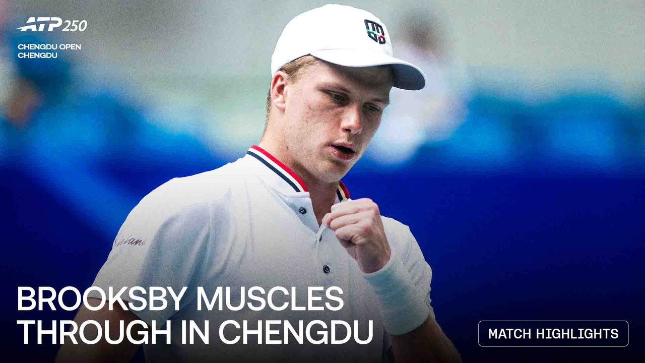 Highlights: Brooksby gets past Baez in Chengdu opener