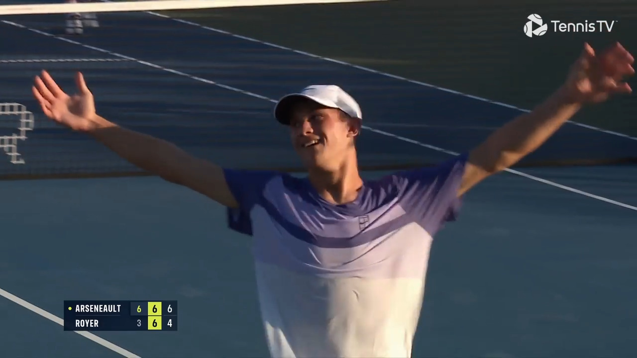 Highlights: #NextGenATP Canadian Arseneault dispatches Royer in Toronto R1 2025