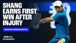 Highlights: Home favourite Shang kick-starts Chengdu title defence