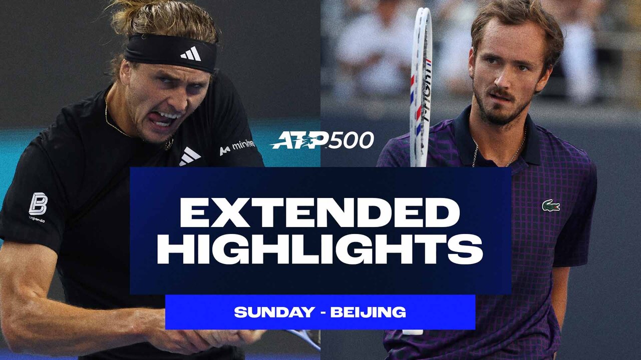 Extended Highlights: Zverev, Medvedev set popcorn QF in Beijing 
