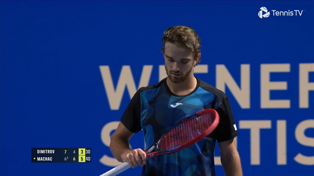Highlights: Machac denies Dimitrov in Vienna