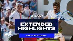 Extended Highlights: Fritz, Shelton, Lehecka charge into Stuttgart QFs