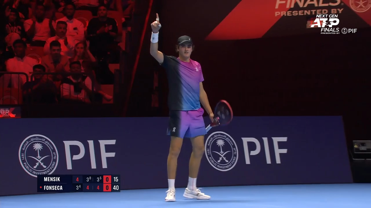 Hot: 'No Way!' Fonseca lights up Jeddah with forehand stunner