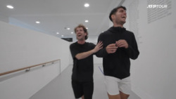 The Tour: Las carcajadas de Alcaraz y las bromas de Murray