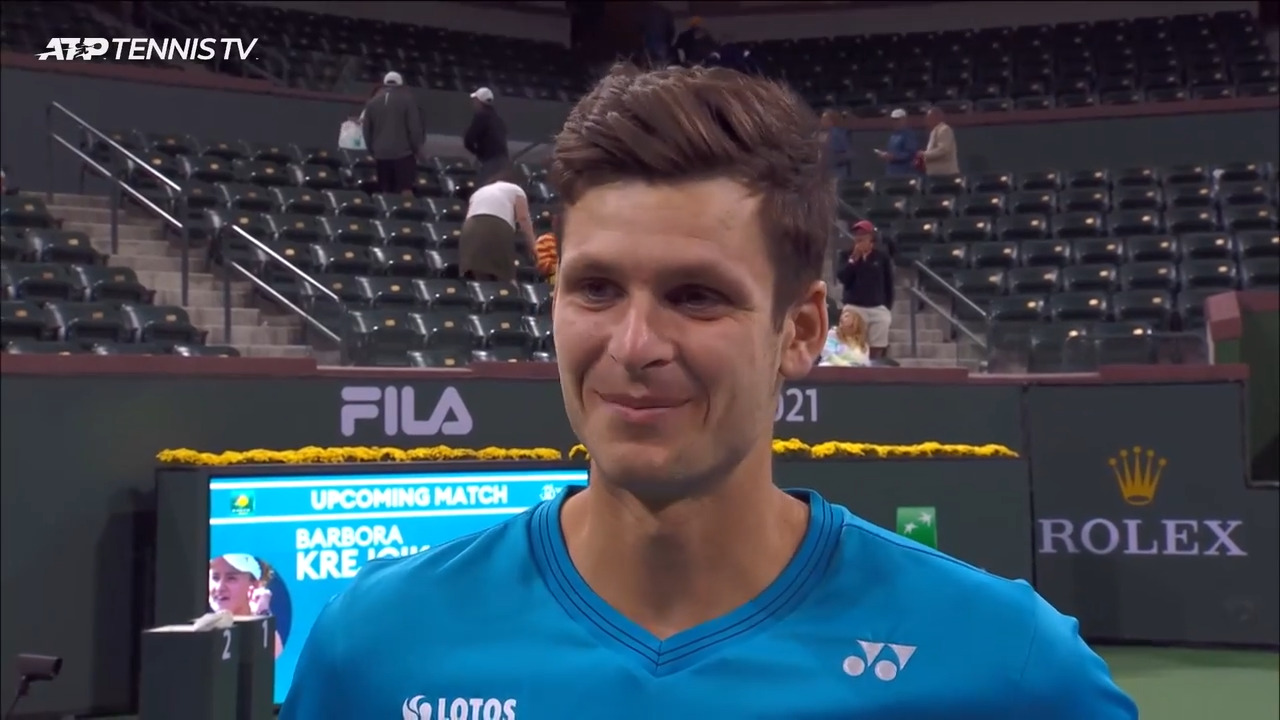 Hurkacz: 'I Had To Play At A High Level' To Beat Tiafoe At Indian Wells 2021