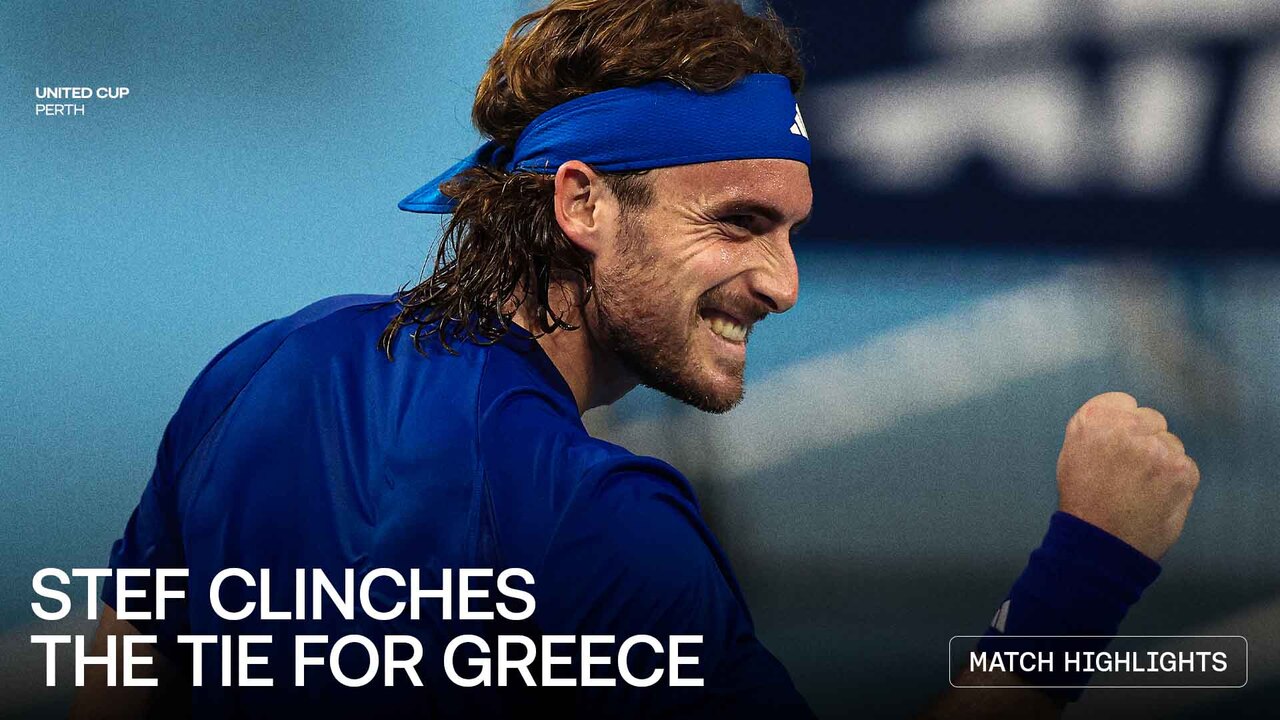 Highlights: Tsitsipas makes statement start to 2026 at United Cup