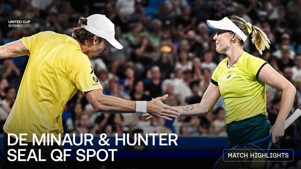 Highlights: De Minaur & Hunter send Australia into United Cup 2026 QFs