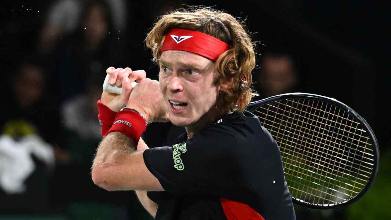 Hot Shot: Rublev injects the pace against Sonego in Metz