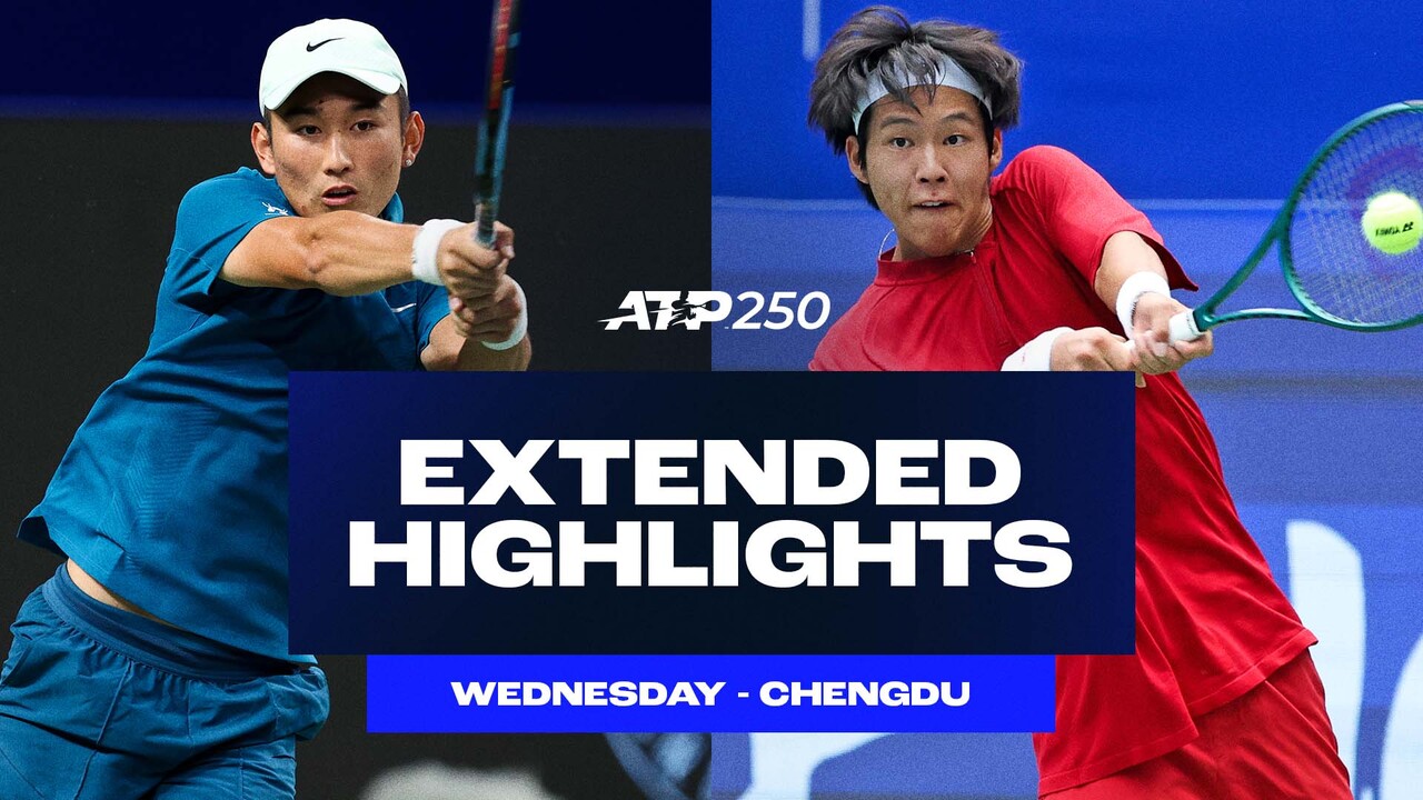 Extended Highlights: Chinese #NextGenATP stars Shang, Zhou advance in Chengdu