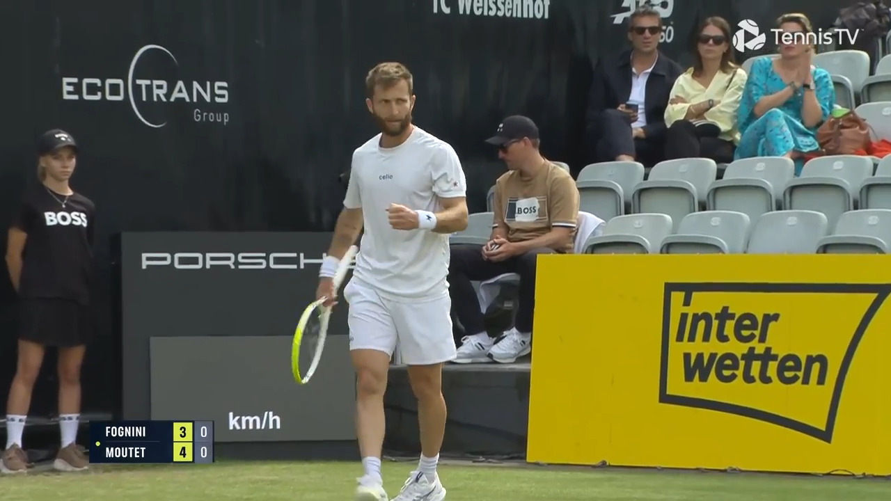 Hot Shot: Moutet's forehand firepower breaks Fognini in Stuttgart 2025