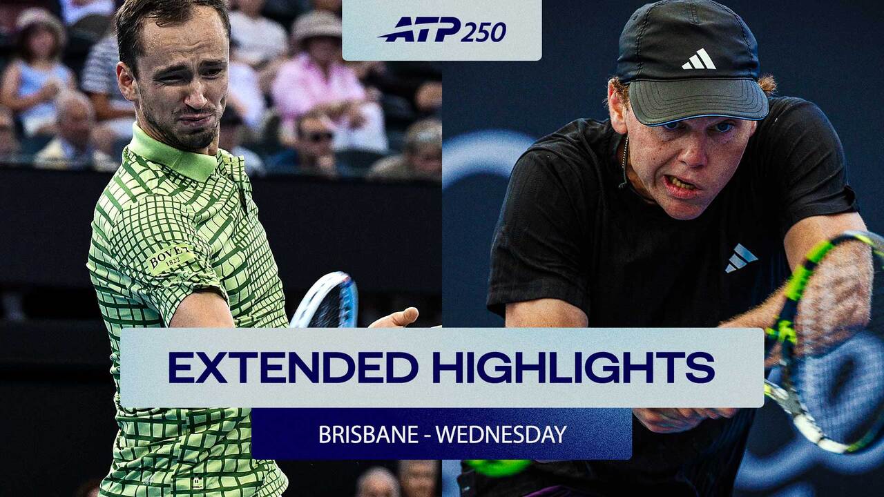 Extended Highlights: Medvedev, Michelsen advance in Brisbane 2026
