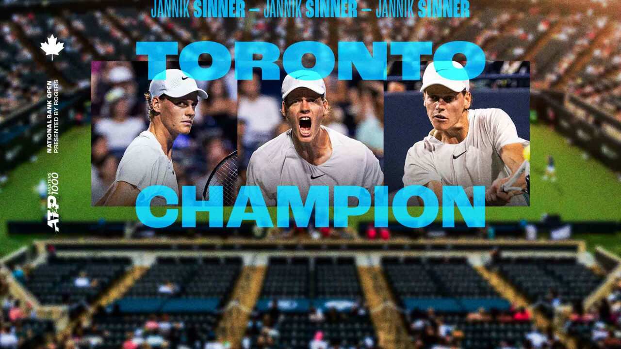 Highlights: Sinner Earns First ATP Masters 1000 Title In Toronto
