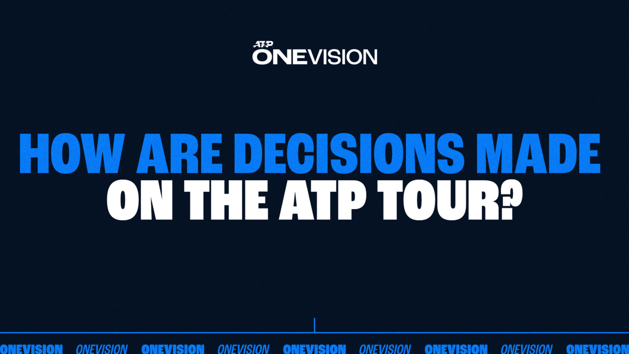 How are decisions made on the ATP Tour?