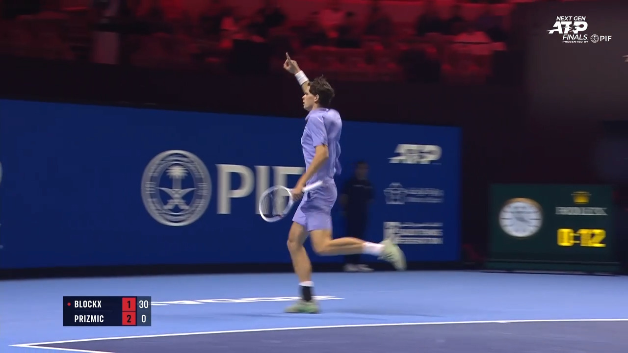 Hot Shot: Around the net? Blockx says no with brilliance at Next Gen ATP Finals 2025 