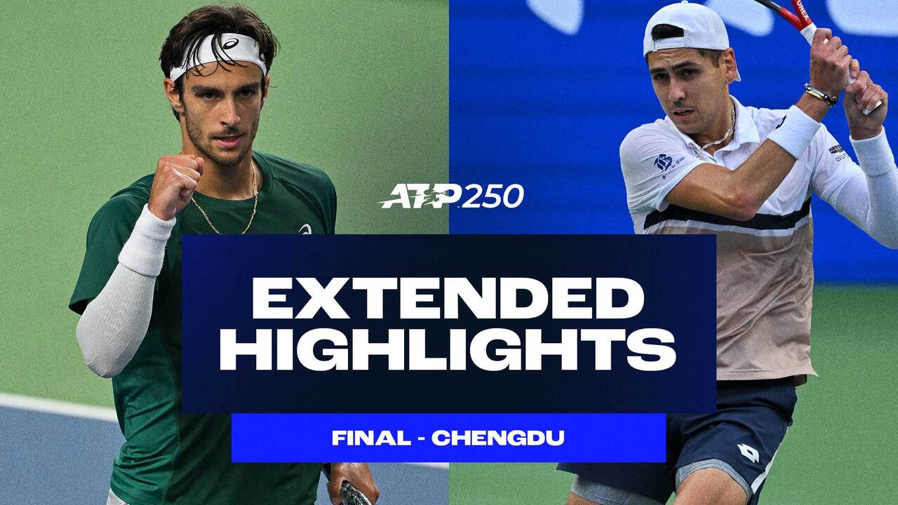 Extended Highlights: Tabilo saves 2 CPs vs. Musetti to win Chengdu crown