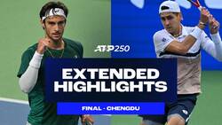 Extended Highlights: Tabilo saves 2 CPs vs. Musetti to win Chengdu crown