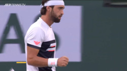 Hot Shot: Basilashvili Finishes First Set In Style