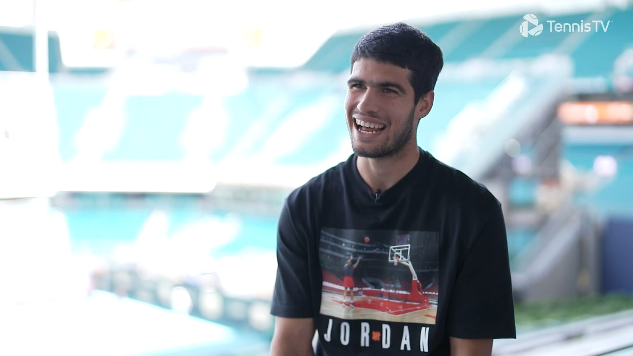 Alcaraz on 'finding myself again'