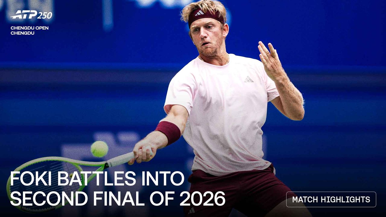 Highlights: Davidovich Fokina rallies past Basilashvili to reach Chengdu 2026 final