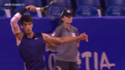 Hot Shot: Alcaraz Hits Sensational Pass From The Parking Lot In Umag