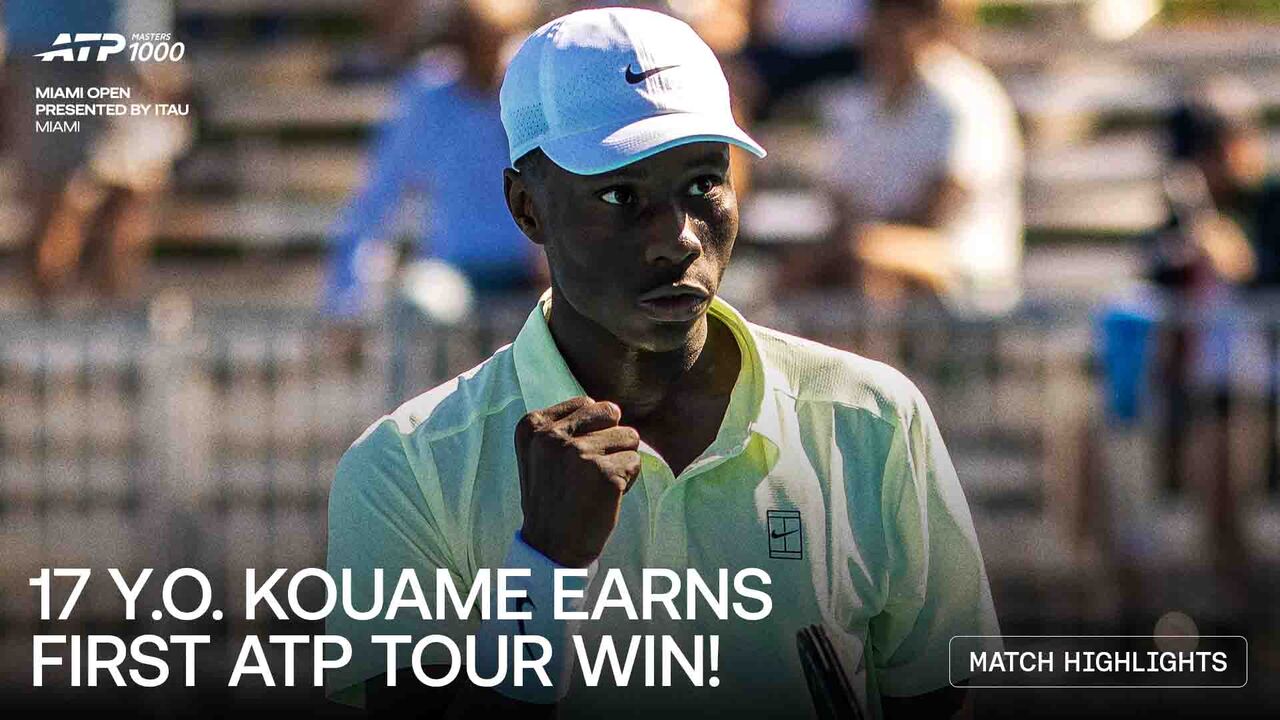 Highlights: #NextGenATP Kouame notches first ATP Tour win in Miami