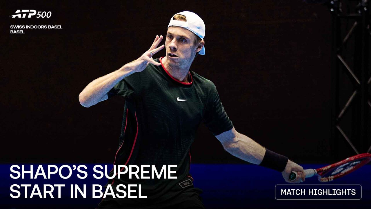 Highlights: Shapovalov breezes past Bertola in Basel 2026