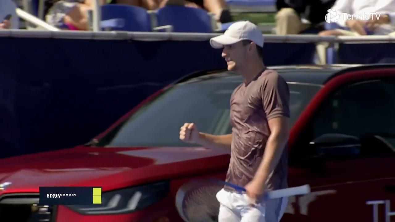Hot Shot: Kecmanovic wins point of the day in Delray Beach