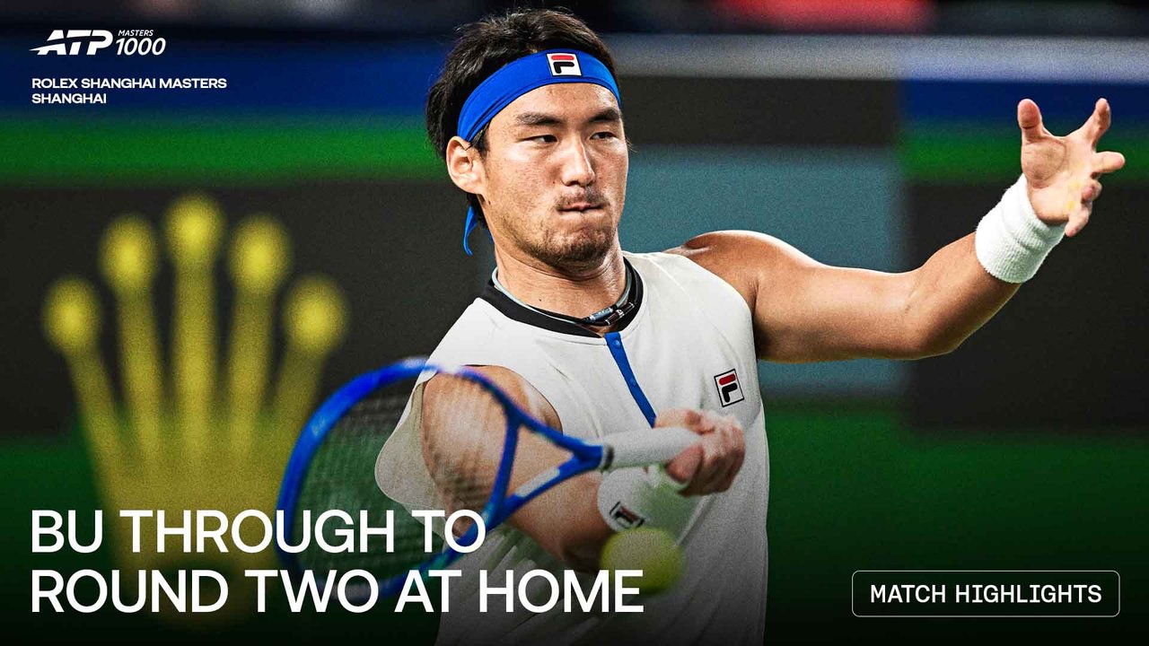 Highlights: Home wild card Bu gets past Van Assche in Shanghai 2026