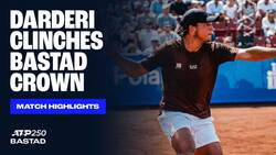 Highlights: Darderi clinches Bastad 2025 crown