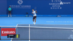 Hot Shot: Buyunchaokete produces dazzling forehand in Hangzhou