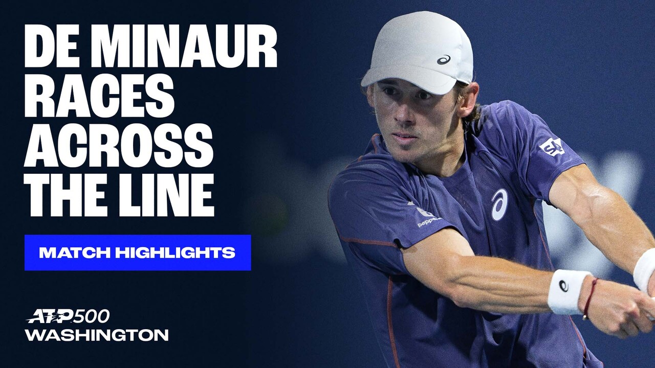 Highlights: Former finalist De Minaur moves past Bu in Washington