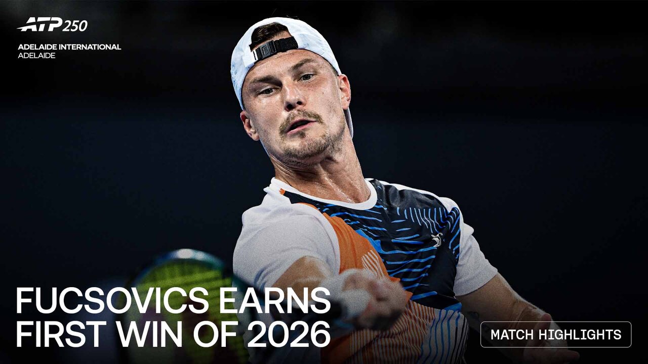 Highlights: Fucsovics marches past Quinn in Adelaide opener