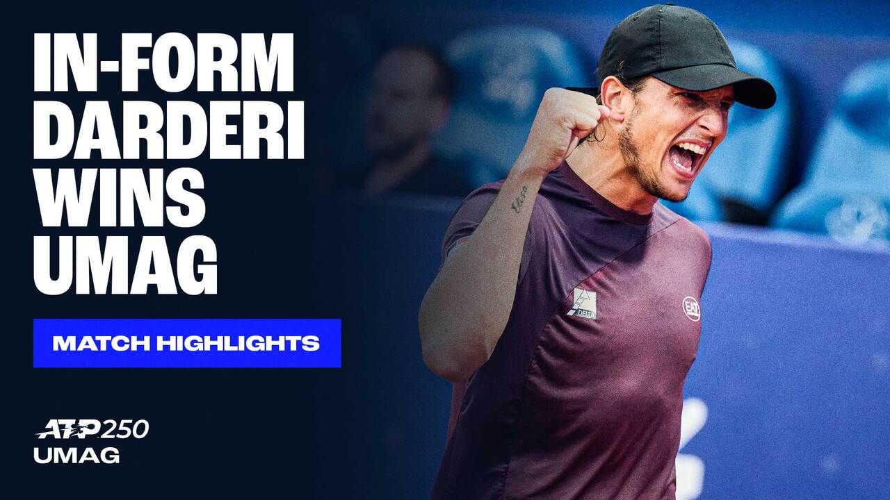Highlights: Darderi clinches second consecutive crown in Umag