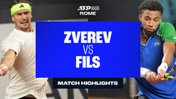 Highlights: Zverev elimina a Fils en Roma