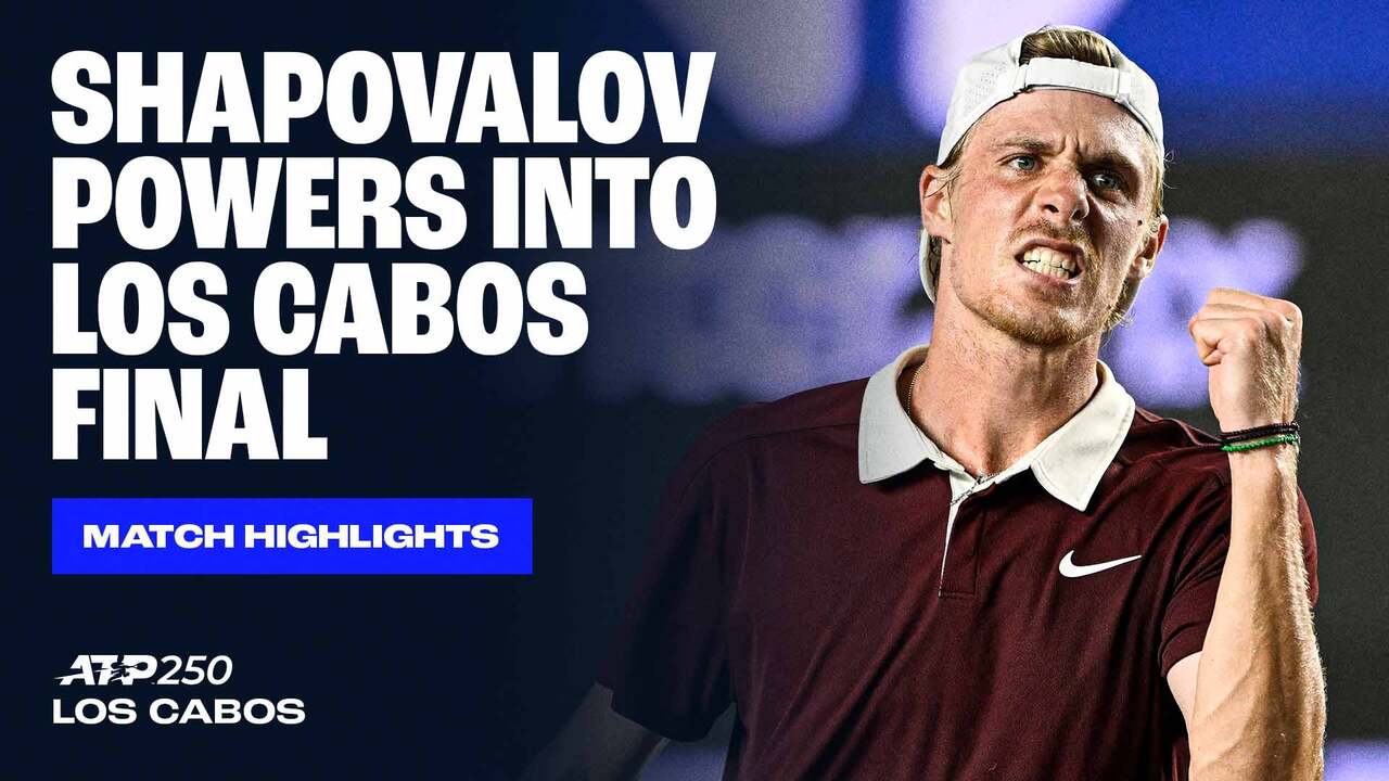 Highlights: Shapovalov storms past Walton, reaches Los Cabos final