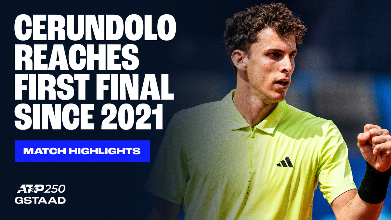 Highlights: Cerundolo dismantles Buse for Gstaad final spot
