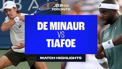 Highlights: De Miñaur vence a Tiafoe rumbo a CF en Toronto
