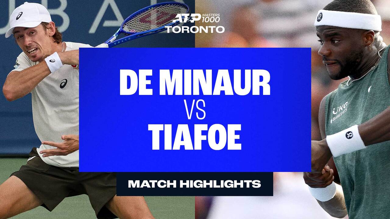 Highlights: De Miñaur vence a Tiafoe rumbo a CF en Toronto