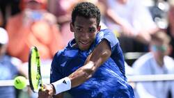 Hot Shot: Felix Fires Fierce Backhand At Crucial Miami Moment