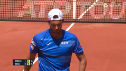 Hot Shot: Sousa's 'Super Tennis' En Route To Victory In Geneva