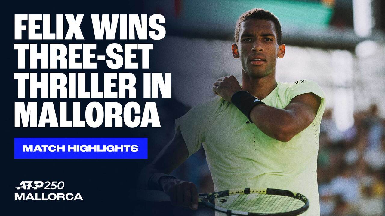  Highlights: Auger-Aliassime remontó a Medjedovic en Mallorca 2025
